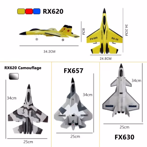 RC Foam Aircraft SU35 Rc Plane 2.4G Radio Control Glider Remote Control Fighter Glider Airplane EPP Foam Toys - Image 1